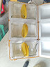 260ml有盖咸菜碗上班族便携小菜水果保鲜盒厨房冰箱带盖密封泡菜 小菜保鲜盒6只装 实拍图