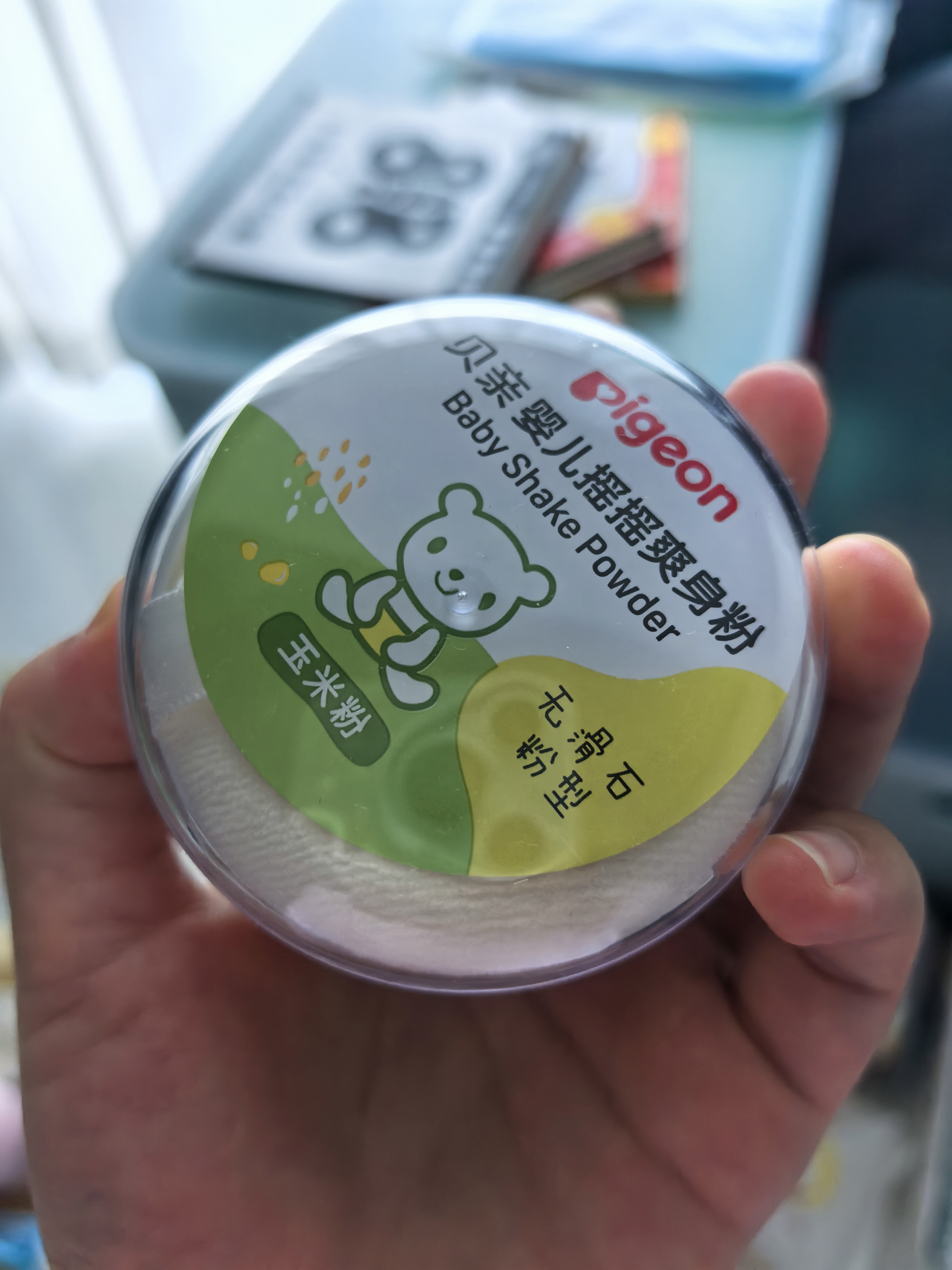 贝亲（Pigeon）婴儿爽身粉 舒缓干爽 玉米粉爽身粉  无滑石粉 无香精 50g HA15 实拍图