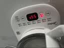 美的（Midea）养生壶大容量 柔声轻音变频智能预约烧水壶 全自动恒温全玻璃煮茶壶保温一体电水壶 316材质恒温壶 【双层隔热盖】14大养生功能12Q 1.5L 实拍图