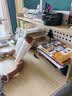 忆瞳儿童学习桌椅套装实木可升降多功能写字桌高中小学生书桌课桌椅子 优学家Pro-1米大桌面-X型追背椅灰 实拍图
