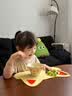 葆氏硅胶餐垫桌垫儿童零食垫带饭兜小学生专用食品级防水桌垫 实拍图