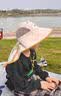 Kocotreekk树儿童防晒帽大帽檐护颈夏季宝宝遮阳帽男女童防紫外线沙滩 实拍图