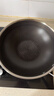 炊大皇炒锅304不锈钢有钛炒菜锅煎锅平底不粘炒锅32cm 可立可视盖不挑灶 实拍图