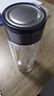 【京东物流配送】高硼硅双层玻璃杯大容量泡茶杯水杯子茶水分离杯 【双层加厚】茶杯350ml1只 实拍图