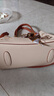 香微送妈妈生日礼物实用40母亲节婆婆50岁60长辈女士手提包包女包新款 杏色【礼袋礼盒装+花束丝巾】 【康乃馨刺绣，长辈喜欢的礼物】 实拍图
