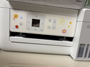爱普生（EPSON）【6代新品】L4356墨仓式彩色无线AI学习打印机一体机家用/办公  L4266升级版(自动双面 液晶屏 白) 实拍图