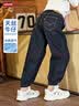 李维斯（Levi's）【天丝儿童牛仔裤】男童裤子透气夏季防蚊裤长裤儿童 星空蓝 【夏季透气 天丝面料】 130 /56 【建议身高116-122cm】 实拍图
