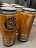 保拉纳（Paulaner）德国原装进口啤酒 柏龙精酿啤酒 小麦白啤酒精酿啤酒桶组合装整箱 柏龙大麦啤酒 500mL 24罐 实拍图