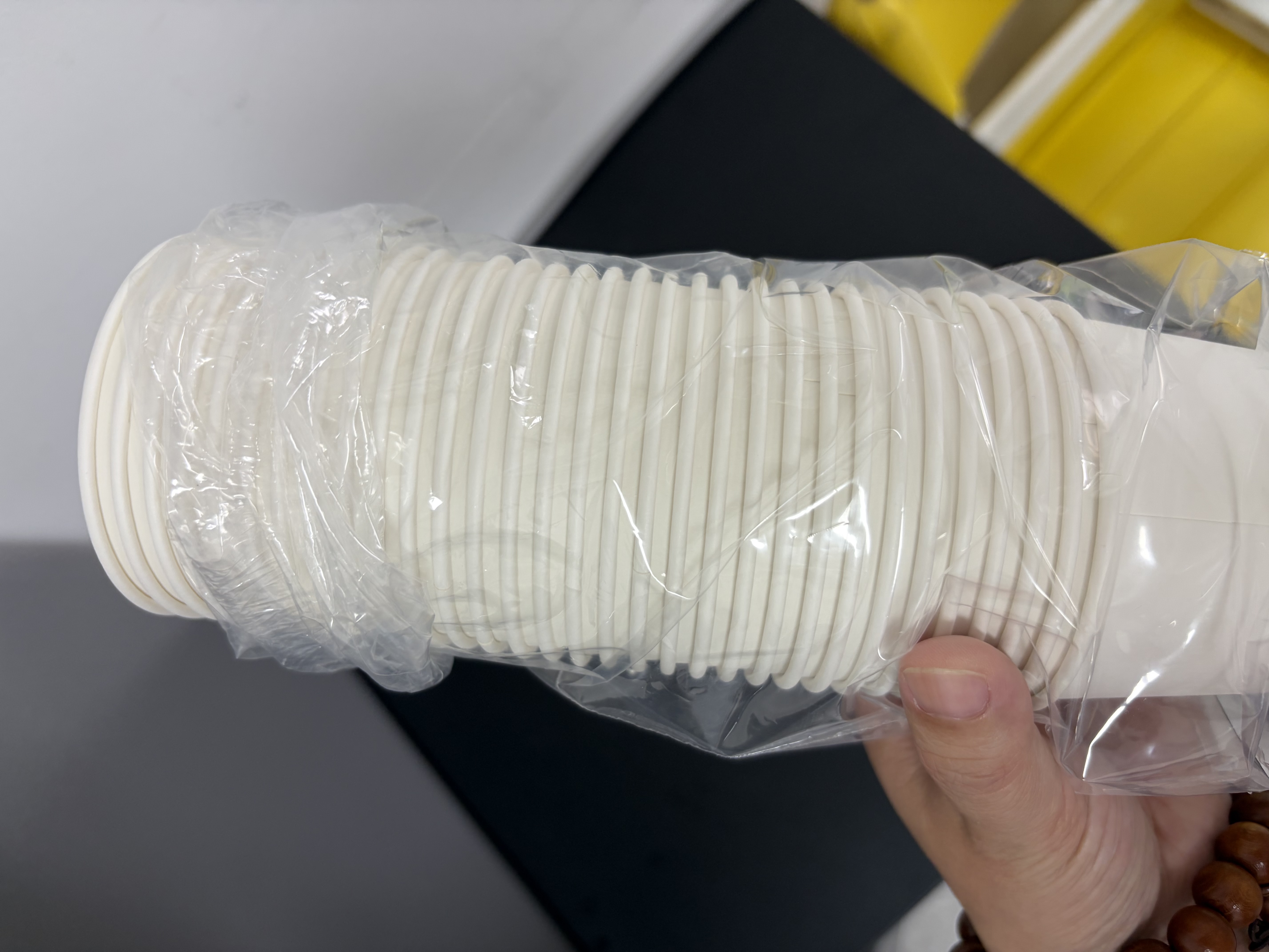 Sodolike尚岛一次性纸杯210ml*1000只 加厚杯子办公商务家用水杯子 实拍图