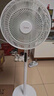 美的（Midea）【幸运草安睡1S】一级能效直流变频声控电风扇家用遥控卧室静音落地扇台式桌面抗菌大风力转页扇 实拍图