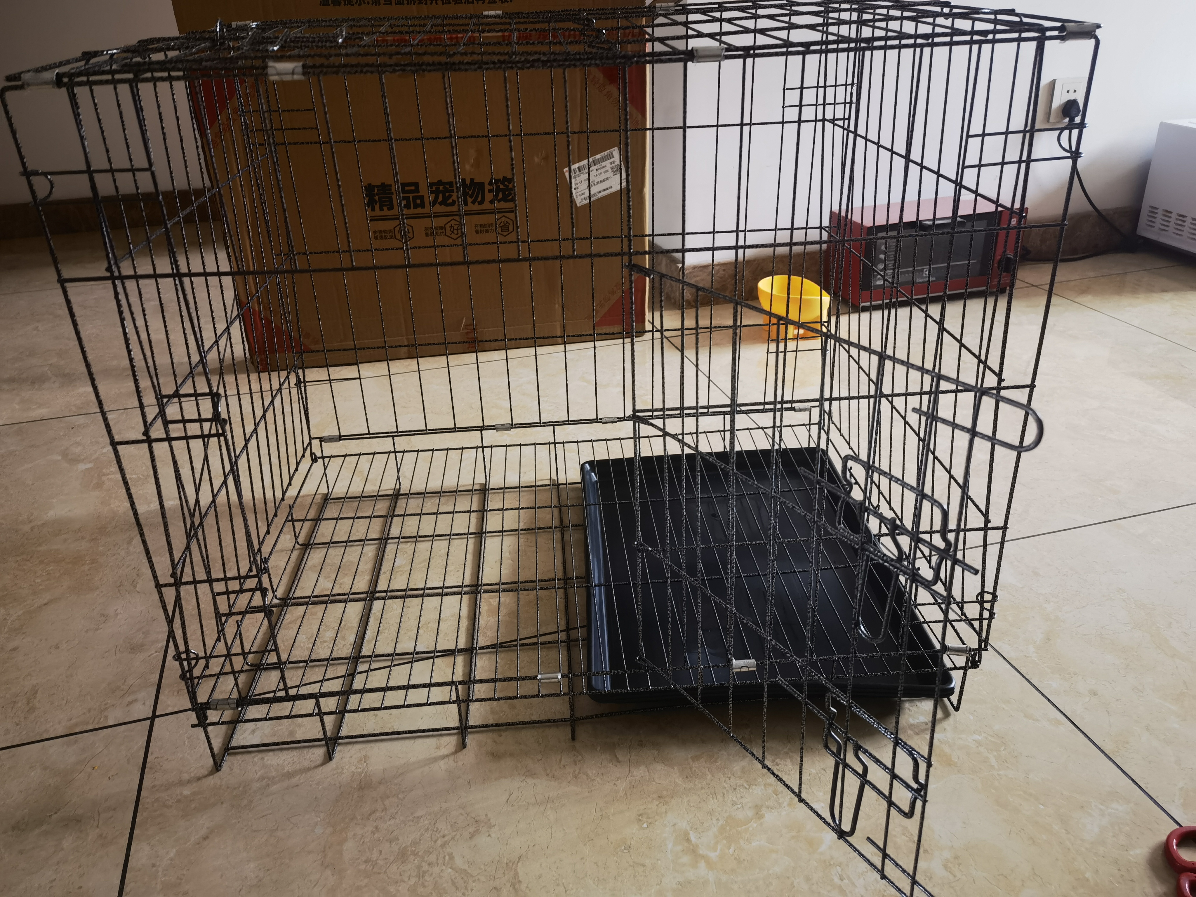 腆宠狗笼狗窝猫笼狗笼子中小型犬带厕所猫笼子大号家用室内狗围栏兔笼 实拍图