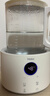 海尔恒温电热水壶1.5L 速热烧水壶煮茶壶冲泡奶粉调奶器 保温除氯不锈钢加热盘电热水壶H207白色 实拍图