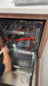 海尔（Haier）统帅懒人V1系列V1Y家用嵌入式洗碗机163升大容量60000pa大水压飓风洗智能开关门速干 实拍图