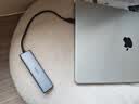 绿联Type-C扩展坞 USB-C扩展器3.0分线器 4口集线器HUB拓展坞转换器 适用苹果17/16笔记本Mac平板iPad 实拍图