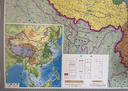 【升级精装版】2026中国地图挂图 大尺寸1.5米*1.1米 无拼接高清覆膜精选挂杆 学生办公室客厅地理学习装饰挂图挂画墙贴 实拍图