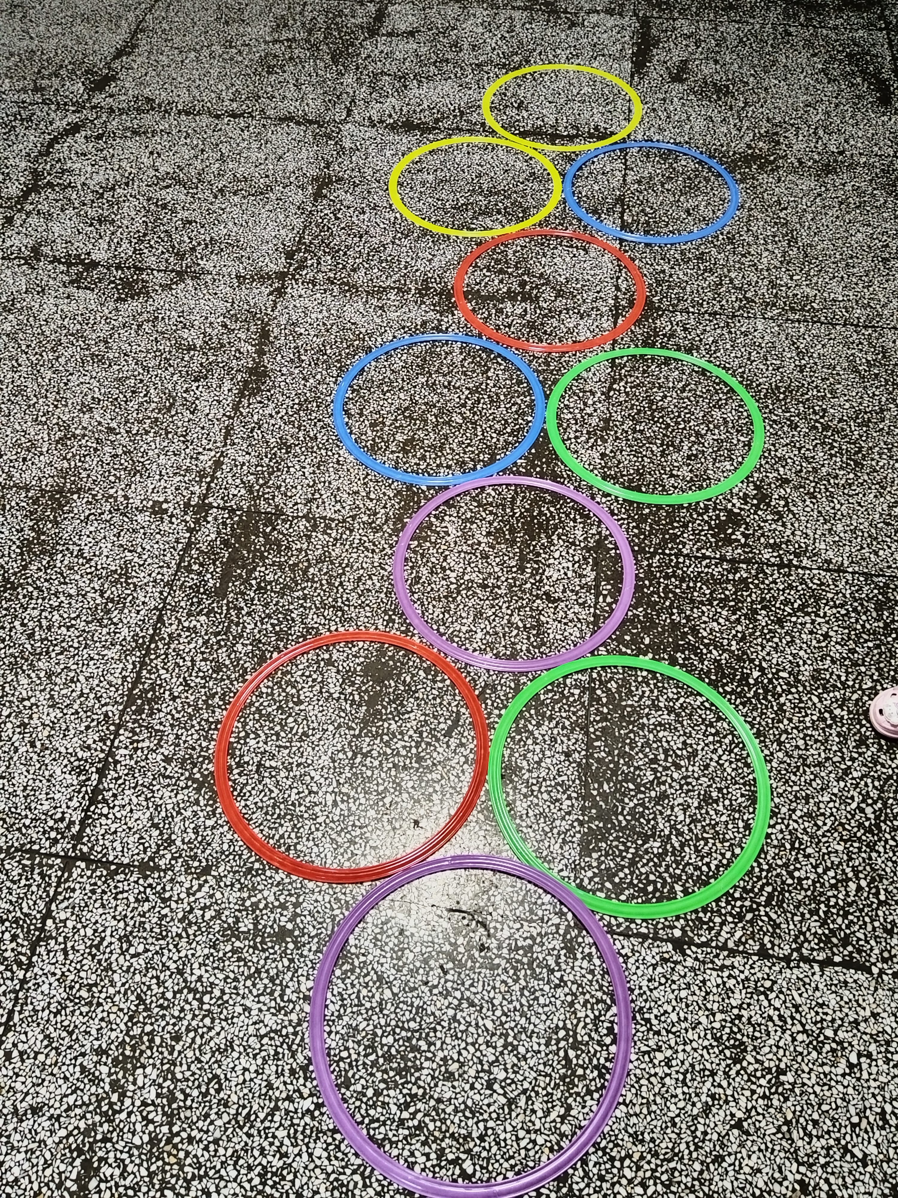 TaTanice跳格子套圈圈敏捷圈幼儿园亲子互动儿童感统训练玩具女孩生日礼物 实拍图