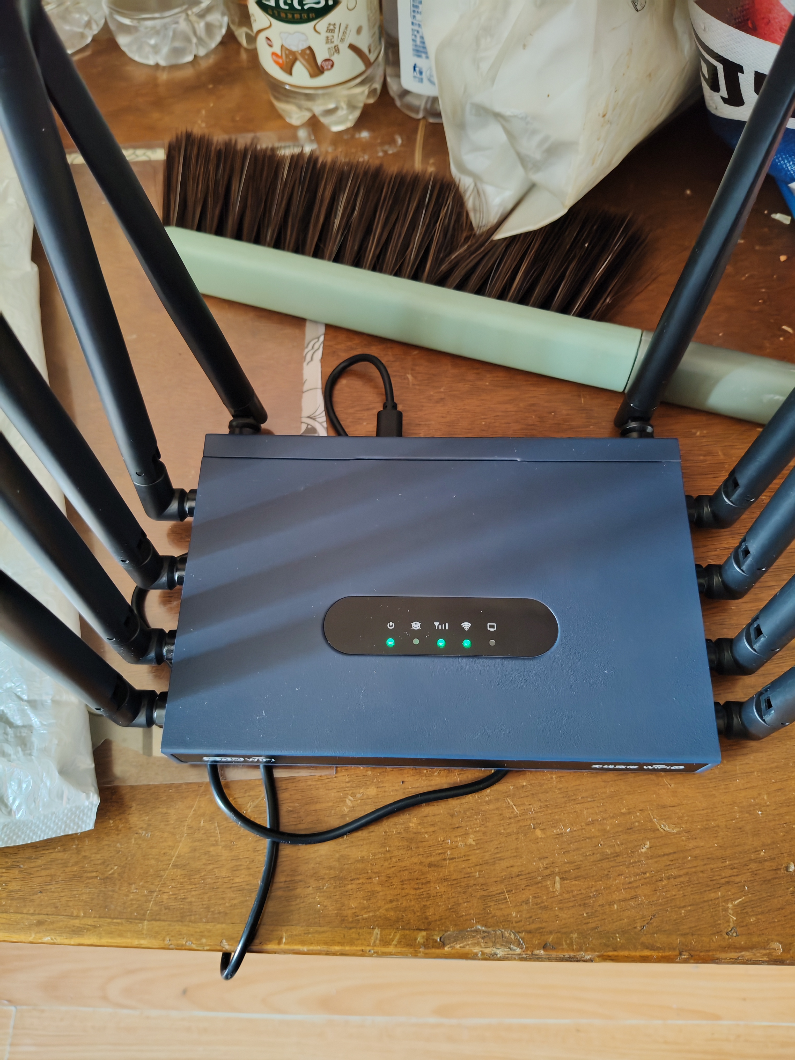 随U行随身wifi无线路由器无线宽带无线网络上网卡免装宽带不拉网线3网通租房农村家用新疆云南西藏可用 鼎桥Pro+10天线【十六核】 实拍图