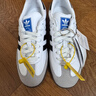 阿迪达斯 adidas三叶草  samba T头鞋运动鞋男女休闲鞋B75806 38 实拍图