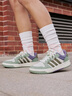 adidas ENTRAP美式校园风运动少年感复古篮球风板鞋男女阿迪达斯 汉玉白/岩层橄榄绿/银灰绿   42 实拍图
