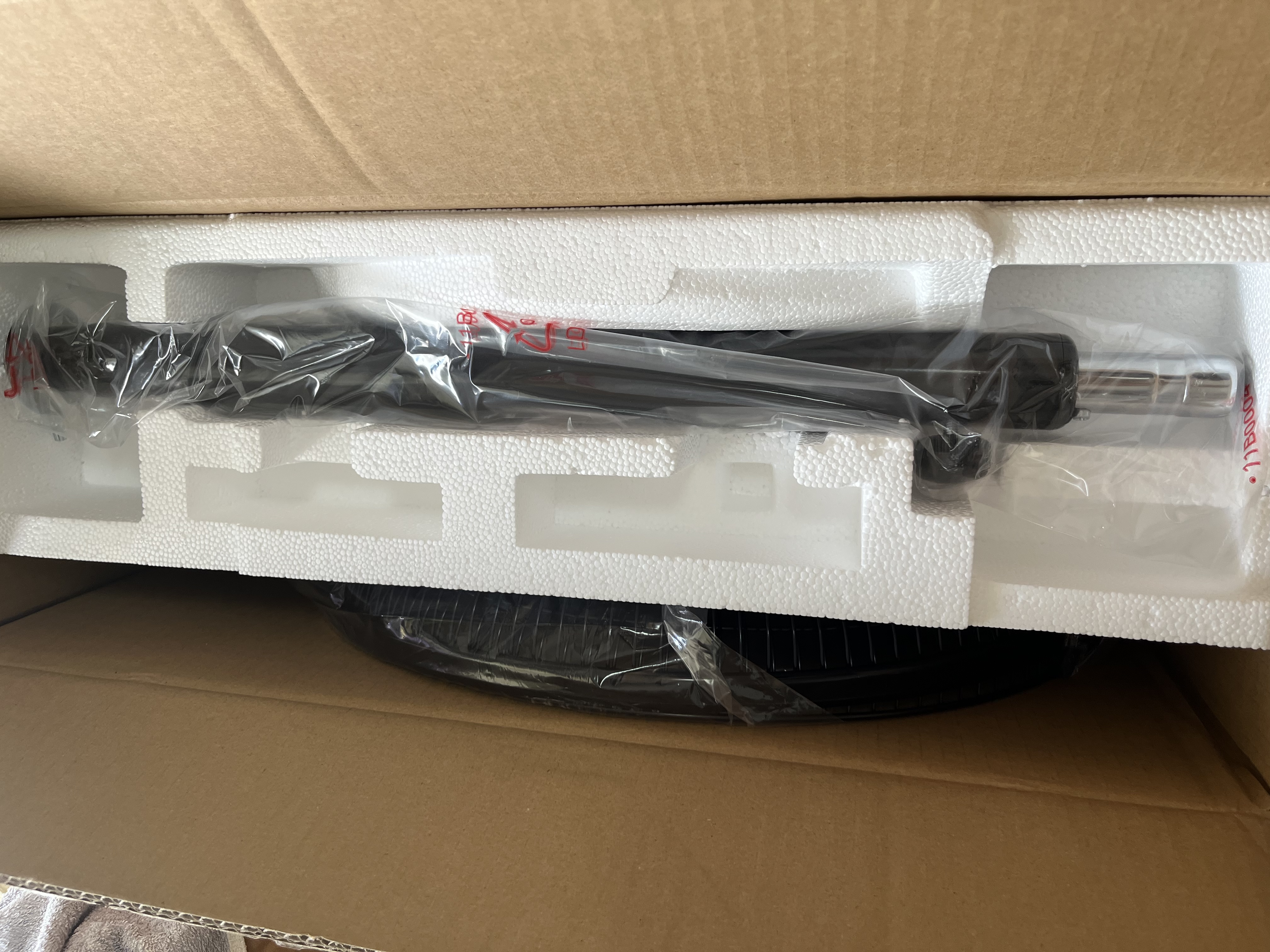 艾美特（AIRMATE）五叶家用电风扇大风量台式落地扇轻音节能空气循环小风扇定时电扇宿舍降温风扇 FSW65T2-5 实拍图