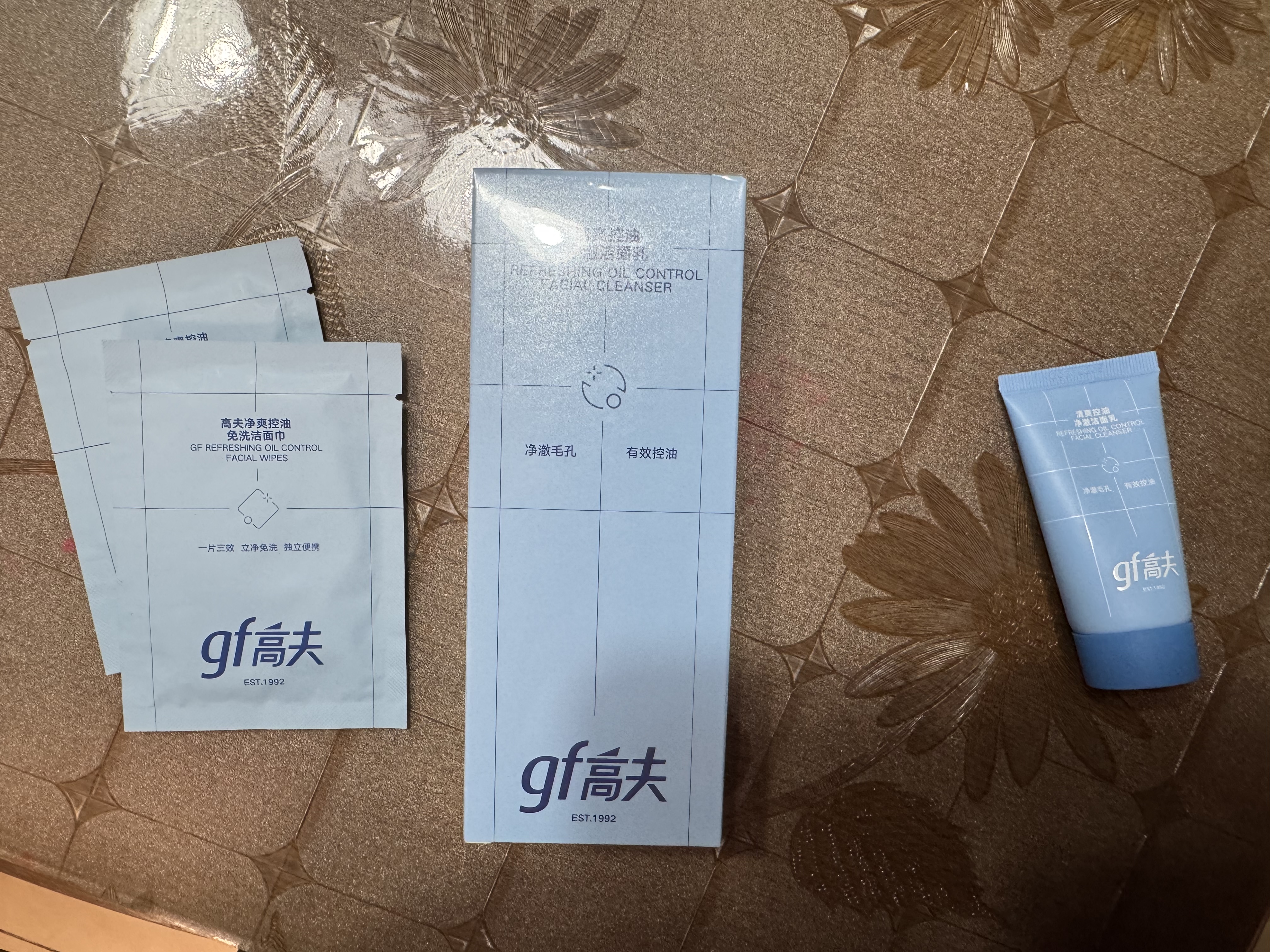 高夫男士洗面奶清爽控油净澈洁面乳30ml 实拍图