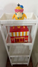 宜家（IKEA）维灰恩多层置物架夹缝架卫生间浴室家用收纳架搁架单元角架 白色37x23x101 实拍图