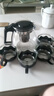 【京东物流】茶壶套装整套茶具大容量玻璃茶杯带滤网耐高温泡茶具 1000ML一壶+四杯套装【无茶盘】 实拍图