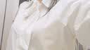 真维斯衬衫女夏季飘带正装穿搭高级内搭面试职业通勤上衣女白色短袖XL 实拍图