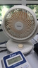 美的（Midea）【小型风扇】轻音台式桌面空气循环扇家用柔风电风扇宿舍办公迷你台扇落地扇空调伴侣 GAF18AD 实拍图