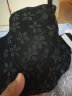 梦芭蒂内衣女无钢圈文胸大胸显小薄款聚拢透气轻盈上托收副乳少女胸罩 花香-灰色 85B 实拍图