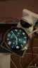华为HUAWEI WATCH 5 46mm高端款航天级钛合金表壳木星棕素皮复合表带eSIM通话手表 实拍图