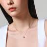 周生生  18K玫瑰金薄荷系列星形玫瑰金彩金吊坠项链女款 91600N 45厘米 实拍图