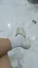 卡骆驰（CROCS）新款厚底云朵洞洞鞋送女友礼物206750 骨白色 41 -42 实拍图