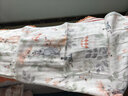 嫚熙（EMXEE）婴儿口水巾儿童宝宝洗脸毛巾纱布小方巾纯棉 【长巾2条】精灵密语 30*60cm 实拍图