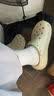 卡骆驰（CROCS）男女泡芙洞洞鞋户外休闲时尚厚底一脚蹬沙滩鞋 207521-001 38-39 实拍图