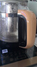 美的（Midea） 养生壶1.5L 高硼硅玻璃煮茶壶 智能预约保温电热水壶 大口径烧水壶电水壶 附带滤网 年货 【316L材质】GE1703Pro 1.5L 实拍图