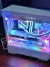 瓦尔基里（VALKYRIE）VK03-M LITE WHITE 白色 M-ATX 游戏电脑台式机箱 支持360水冷 曲面玻璃270°海景房 实拍图