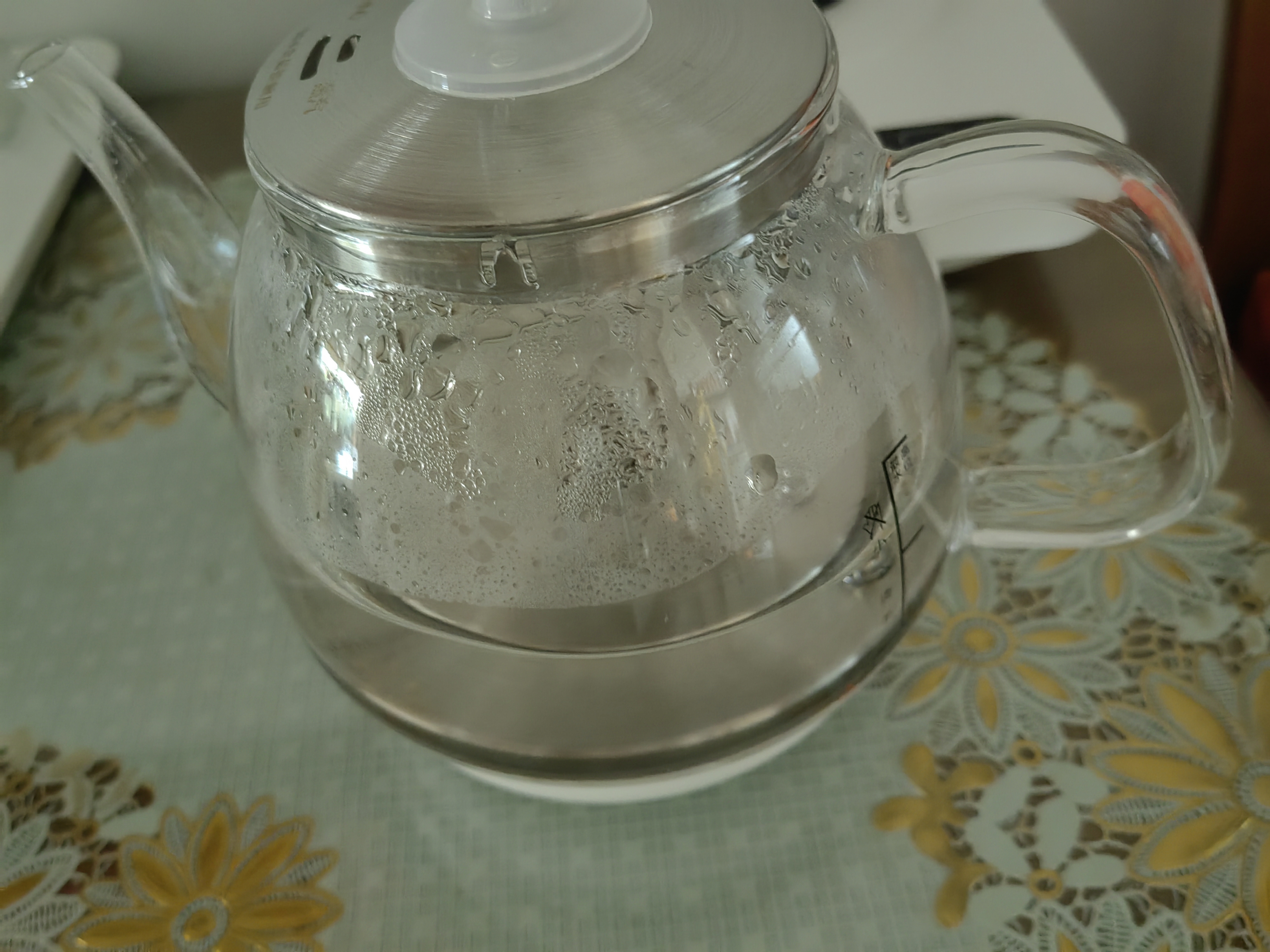 澳柯玛（AUCMA）316自动上水恒温烧水壶 0.8L玻璃煮茶器功夫茶具茶台一体机泡茶电热水壶煮茶壶电茶炉电水壶J1 实拍图
