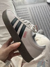adidas「T头鞋」VL COURT复古休闲板鞋德训鞋男女阿迪达斯轻运动 灰色/黑色/红色 (推荐女生选小半码)   42 实拍图