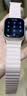 MSSM适用苹果手表表带apple watch S11/S10硅胶磁吸iwatch s9/se3/Ultra3/2回环运动表带 星光色 实拍图
