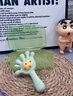 澳贝（auby）婴幼儿童玩具新生儿用品0-6个月安抚防吃手摇铃硅胶牙胶6件收纳盒 实拍图