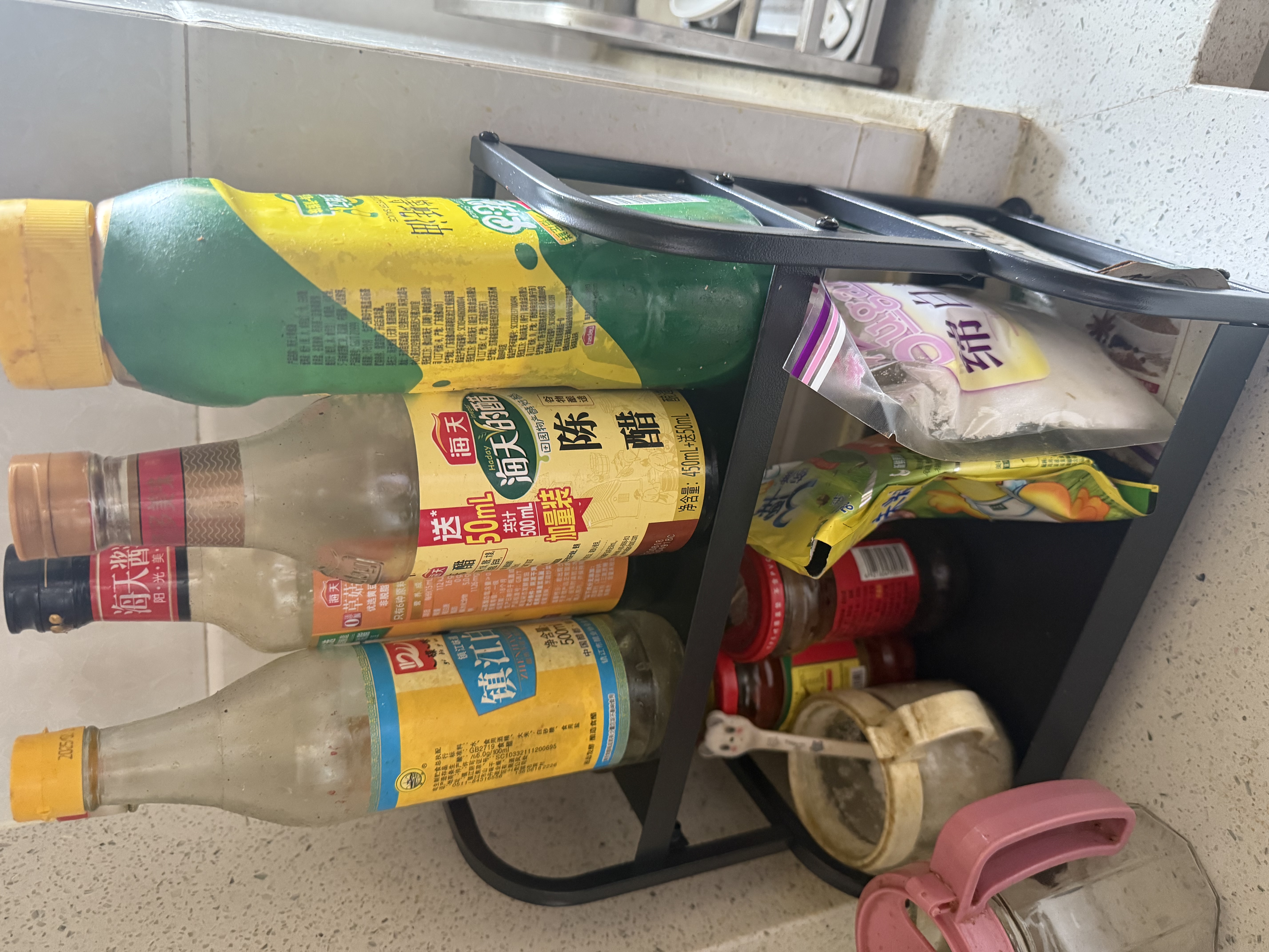 佳帮手厨房调料置物架调料架台面收纳架多功能桌面储物架调味用品收纳 实拍图