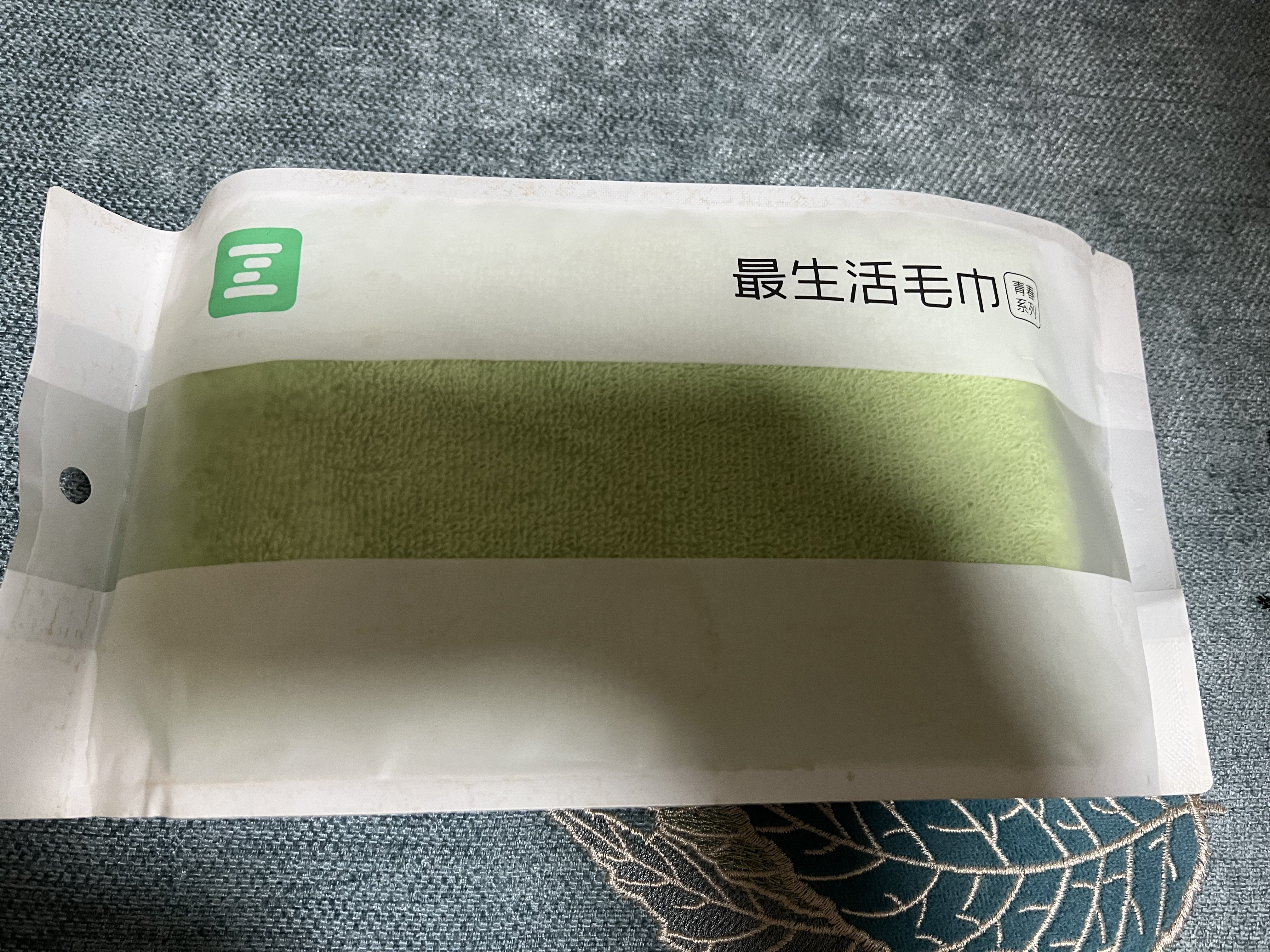 最生活密封毛巾10条装纯棉加厚 新疆长绒棉A类毛巾 纯棉柔软吸水洗脸巾 实拍图