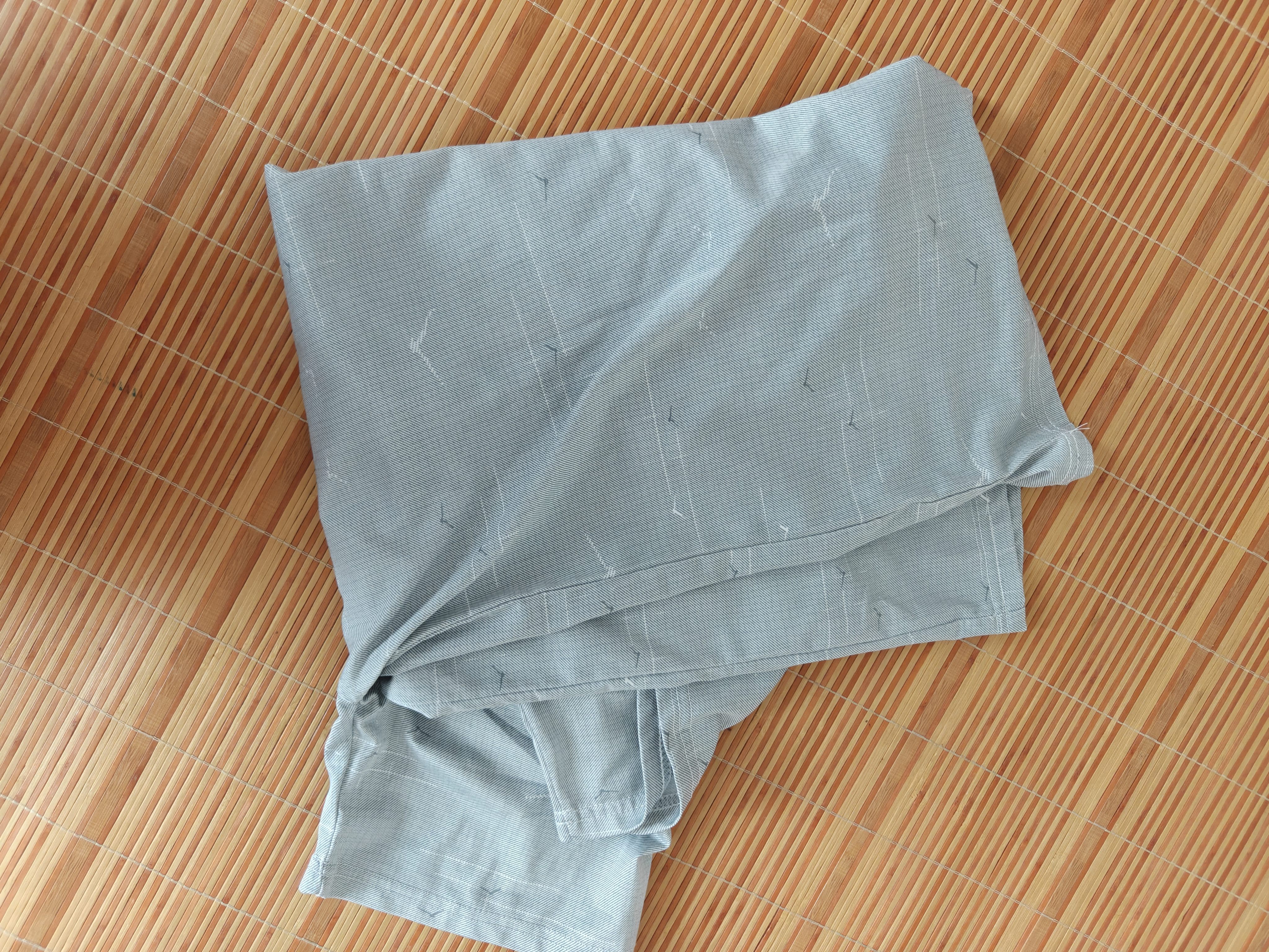 罗蒙冰丝短袖t恤男夏季薄款翻领格子polo衫上衣中年爸爸装 37灰色  L 实拍图