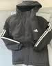 阿迪达斯（adidas）男 运动型格系列 3S HOODED INS J 短棉服 JY8303 黑色  M  实拍图