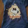 史努比（SNOOPY）男女童短袖t恤牛仔裤两件套儿童短袖套装  靛蓝格子+深蓝努比 110 实拍图