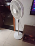 美的（Midea）【飓风节能】七叶柔风立式电风扇/家用轻音落地扇/台式小型风扇/大风力遥控定时摇头风扇 SAH35BSJ 实拍图
