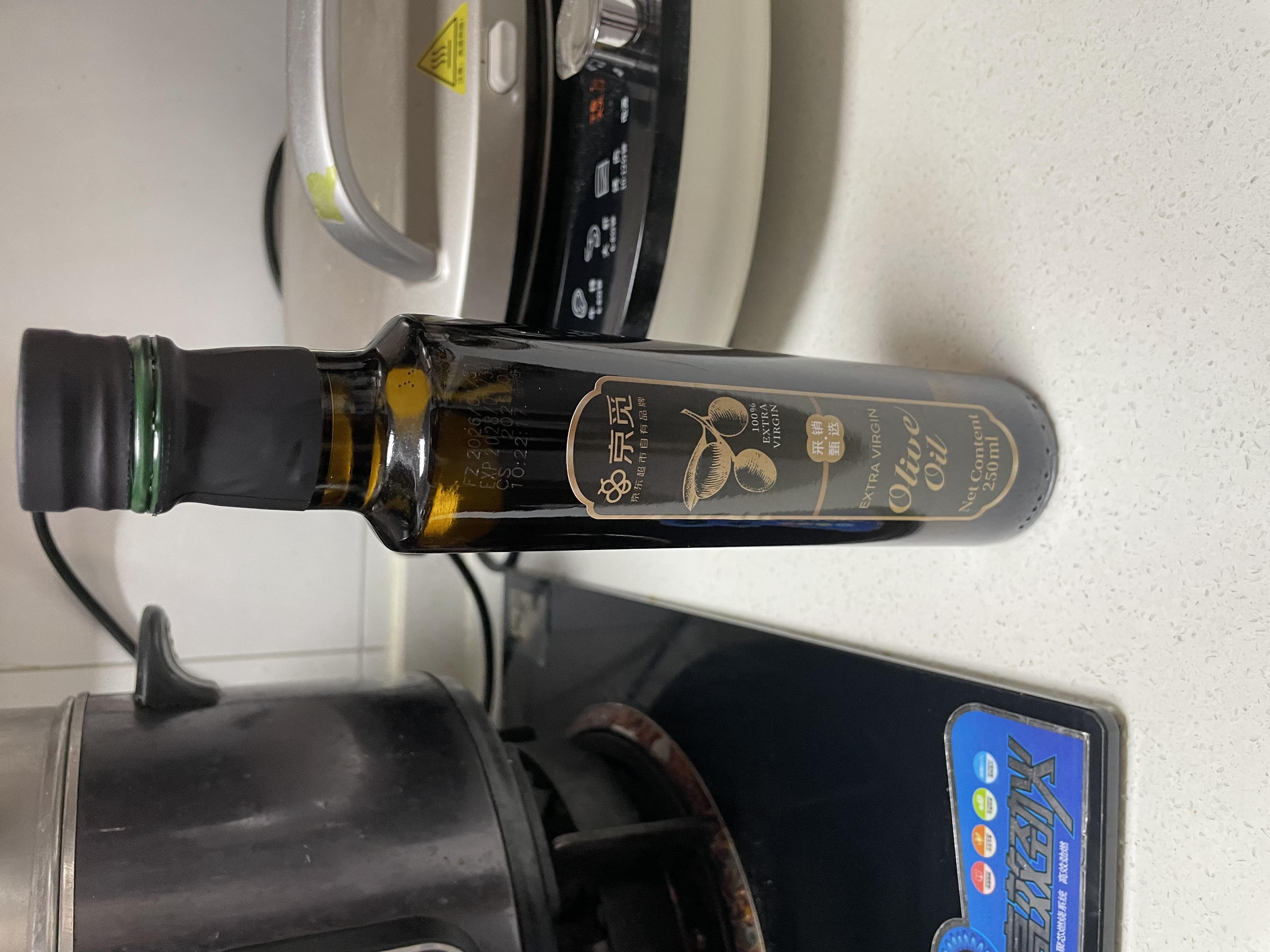京觅 特级初榨橄榄油250ml小瓶装婴儿食用油 西班牙进口 零反式脂肪 实拍图