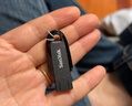 闪迪（SanDisk）64GB USB3.2 U盘 CZ550黑色 读速100MB/s 安全加密 数据恢复 学习办公电脑车载 高速大容量优盘 实拍图