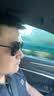 帕森（PARZIN）偏光太阳镜型男眼镜双梁蛤蟆镜驾驶墨镜礼物PZ8131A黑框黑灰片 实拍图